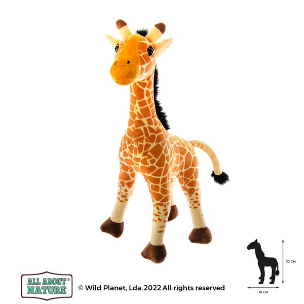 Giraff Gosedjur 18x32 cm - All About Nature