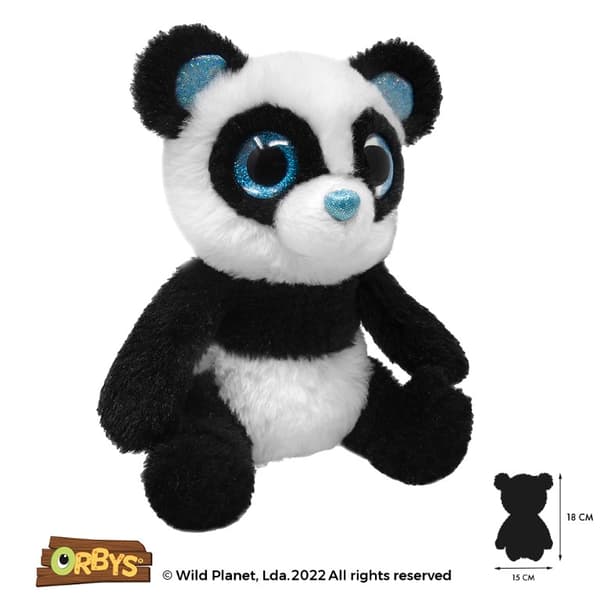 Orbys Panda Gosedjur med stora ögon (från 0 mån)