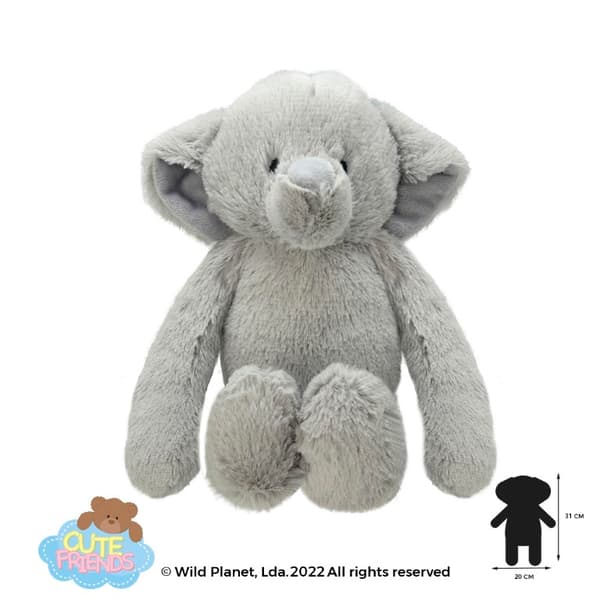 Cute Friends Elefant Gosedjur 31 x 20 cm (från 0 mån)