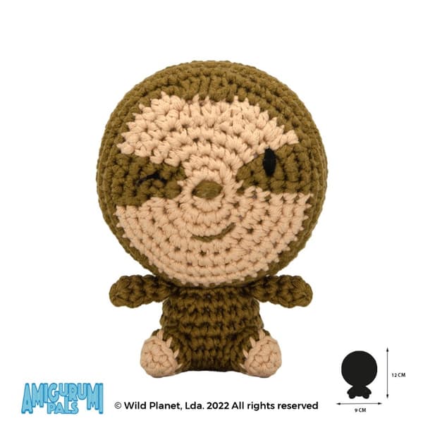 Amigurumi Pals Lättja Gosedjur