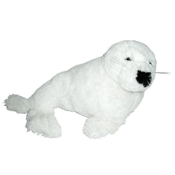 Plys Seal Hvid 24 cm