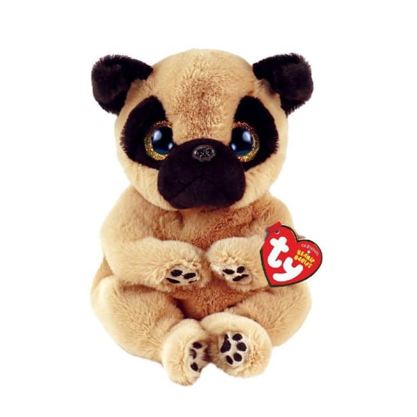 TY Beanie Babies Kram Mops Izzy 15 cm