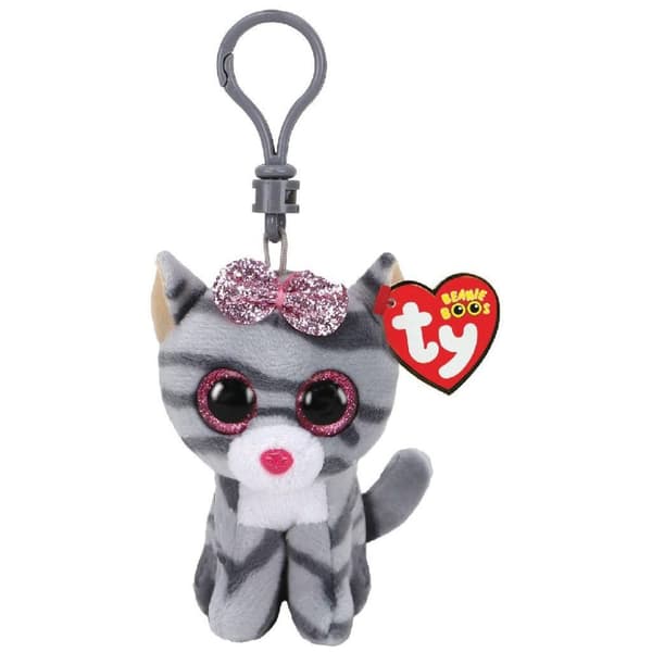 TY Beanie Boos Clip Hug Cat Kiki 7 cm