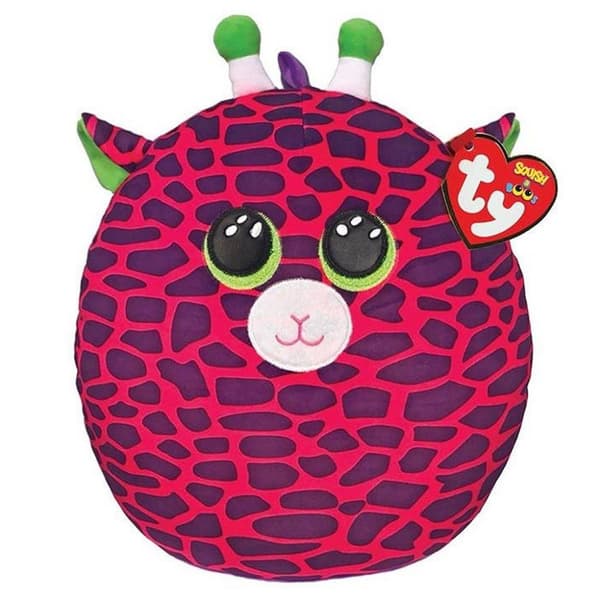 TY Squish A Boo Cuddle Kudde Giraffe Gilbert 23 cm
