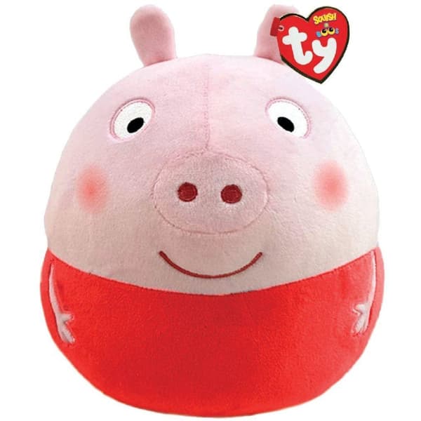 TY Squish A Boo puttepude Peppa Pig Peppa 31 cm