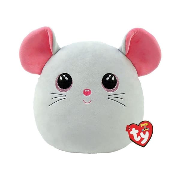 TY Squish A Boos Cuddle Cushion -hiiri Kissanminttu 20 cm