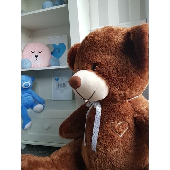 Klædetøj - Kæmpebamse 75+85 Cm Brun