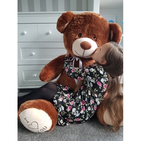 Klædetøj - Kæmpebamse 75+85 Cm Brun