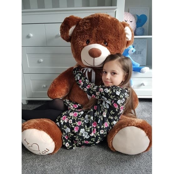 Klædetøj - Kæmpebamse 75+85 Cm Brun