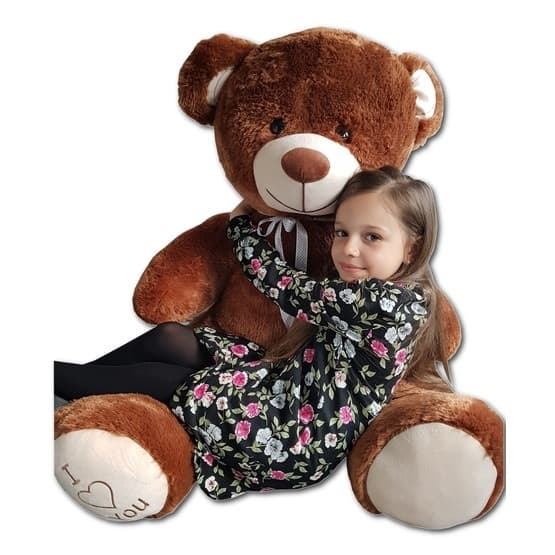 Klædetøj - Kæmpebamse 75+85 Cm Brun