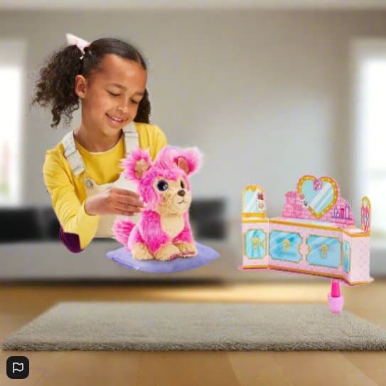 Scruff A Luvs Little Live Pets Cutie Cuts - Pink