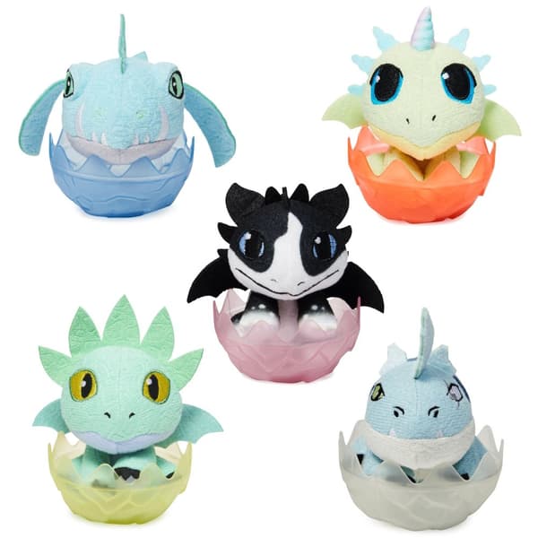 Dragons Crystal Plys Tøjdyr i æg