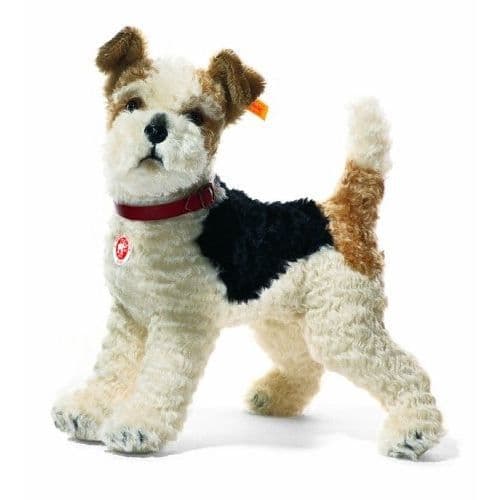 Plysch STEIFF Foxy Fox Terrier 35cm - Stående - Original
