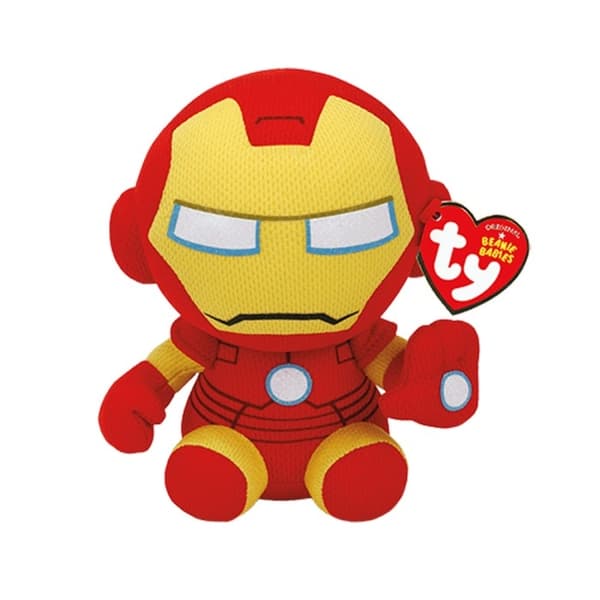TY Marvel Beanie Ironman, 15,5 cm
