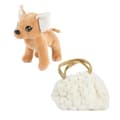 Miniatyrbillede 3 af 7: Pluchen Chihuahua Hond i Blingbling Handtas Assorti