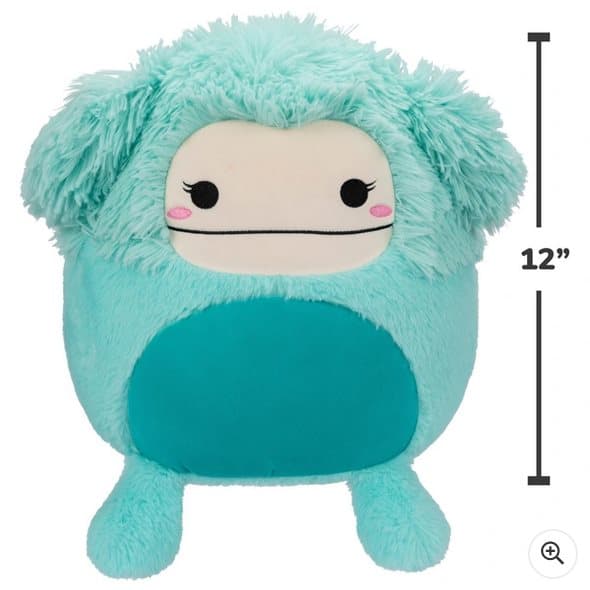 Squishmallows 30cm Joelle the Bigfoot Fuzz-a-Mallow