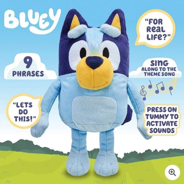 Bluey's Talking Bluey Plush