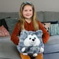 Miniatyrbild 2 av 4: Noxxiez Jätte nallebjörn, handvärmare och kudde - Husky Hund