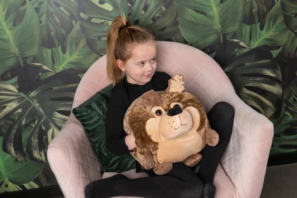 Noxxiez Jätte nallebjörn, handvärmare och kudde - Hund