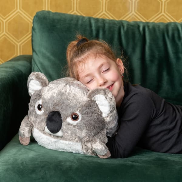 Noxxiez Jätte nallebjörn, handvärmare och kudde - Koala