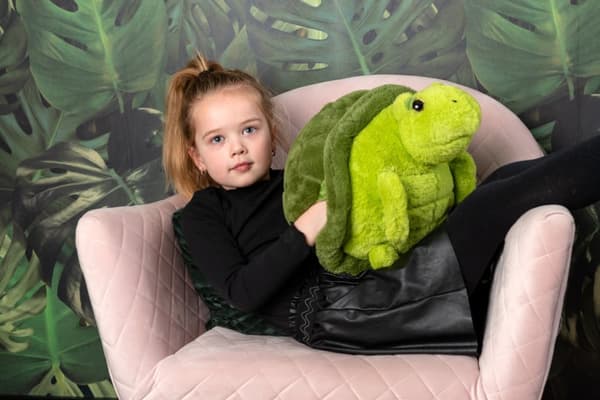 Noxxiez Jätte nallebjörn, handvärmare och kudde - Sköldpadda