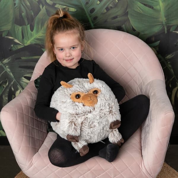 Noxxiez Jätte nallebjörn, handvärmare och kudde - Alpaca