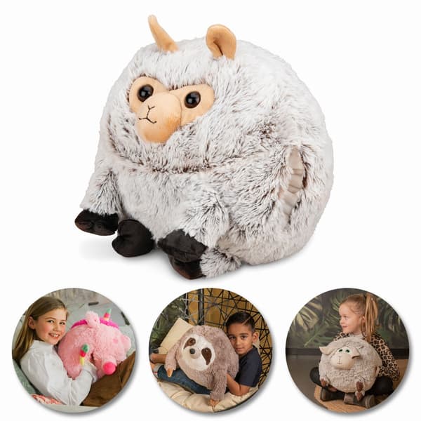 Noxxiez Jätte nallebjörn, handvärmare och kudde - Alpaca
