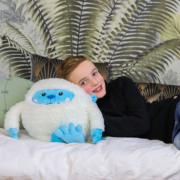 Noxxiez Jätte nallebjörn, handvärmare och kudde - Yeti