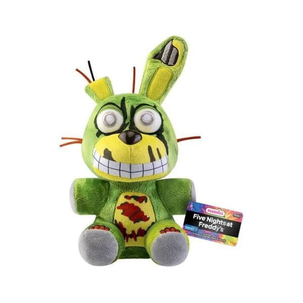 Plysch - Funko - Fem nätter hos Freddy's - TieDye Springtrap - 18 cm - Vit - Blandat - Vuxen
