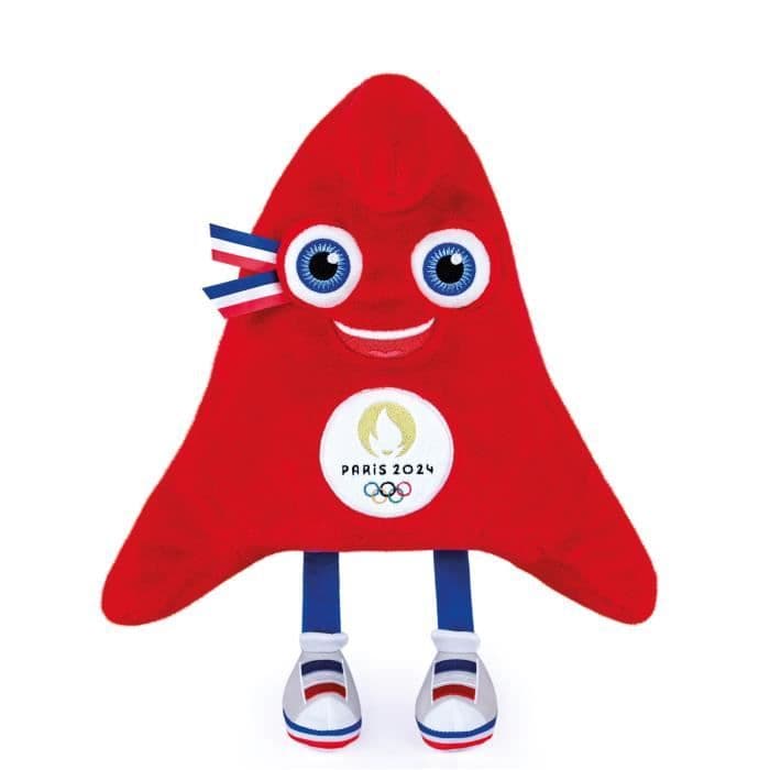 Paris 2024 OSmaskot flerfärgad 35 cm CDON