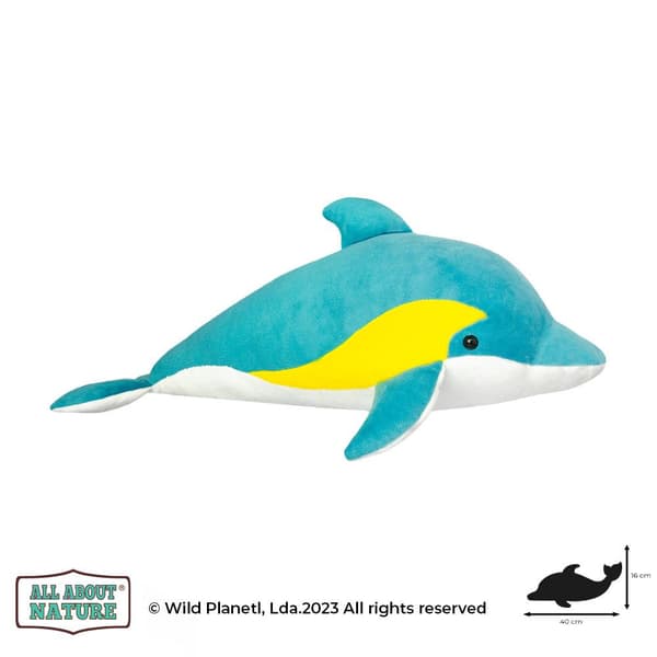 Delfin Gosedjur 41x20 cm- All About Nature