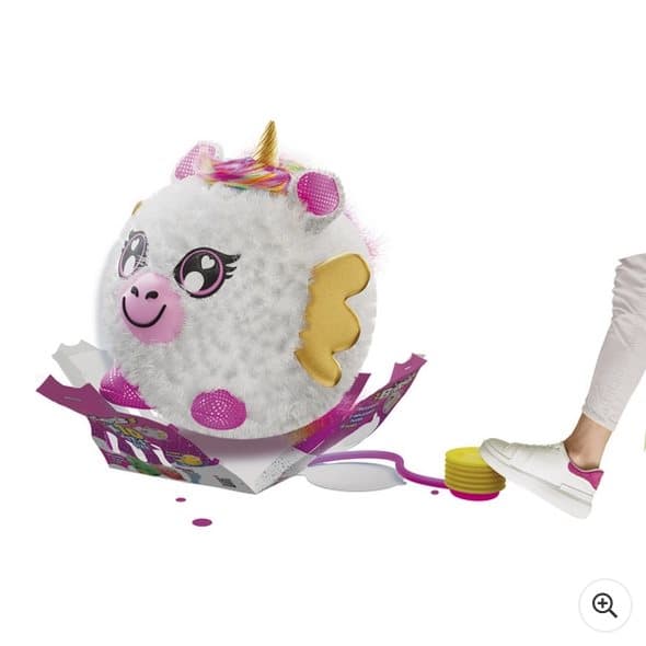 Biggies Inflatable Plush Unicorn Soft Toy
