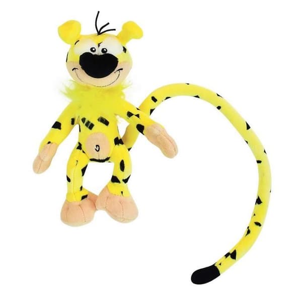 Marsupilami plyschleksak - JEMINI - Papa - Gul - 18 cm