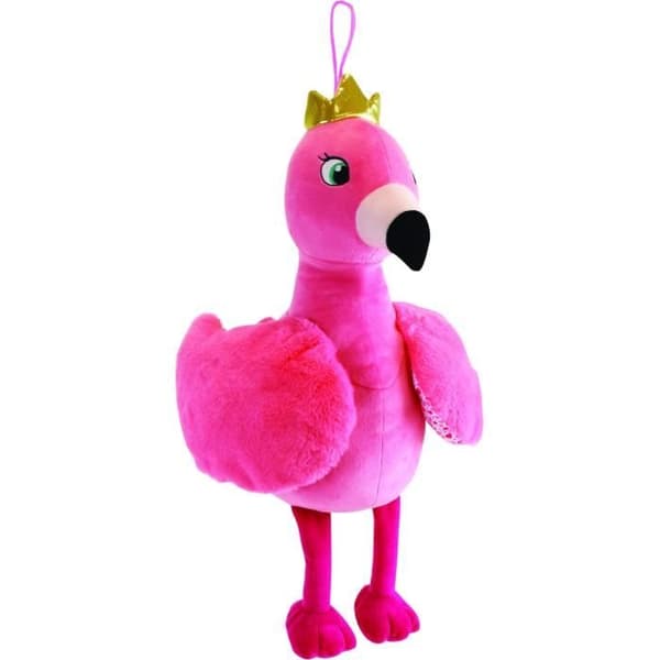 ROSA FLAMINGO Pyjamasserie plyschleksak - JEMINI - 23763 - Höjd: + 52 cm