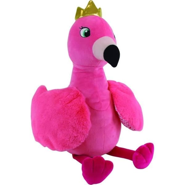 ROSA FLAMINGO Pyjamasserie plyschleksak - JEMINI - 23763 - Höjd: + 52 cm