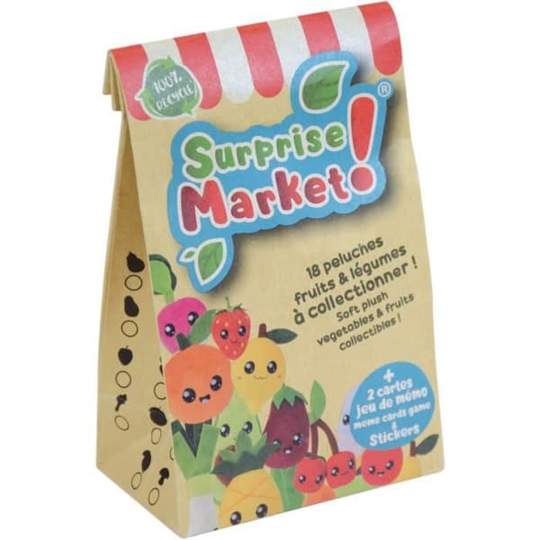 Mjukleksak - Jemini - Surprise Market - Flerfärgad - 4 stycken - Från 4 år