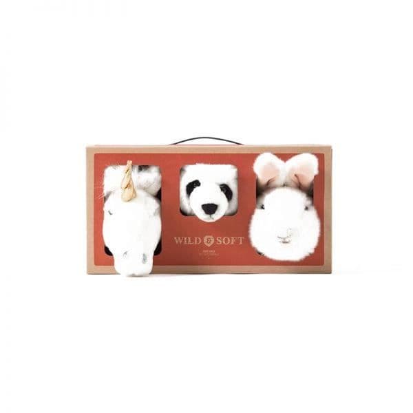 Box med 3 st Bibib and Co Lovely Box trofé mjuka leksaker