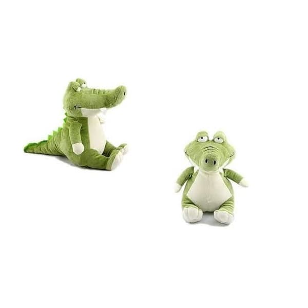Krokodilplysch ca 25 cm leksaksspel djurtäcken