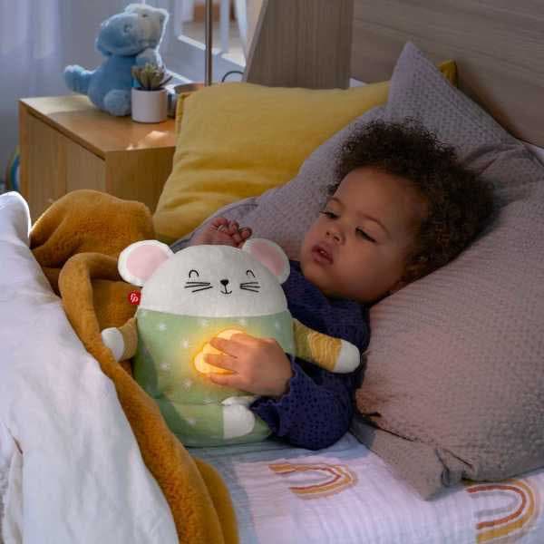 Fisher Price Portugisisk Version Teddy Meditation Mouse Gul