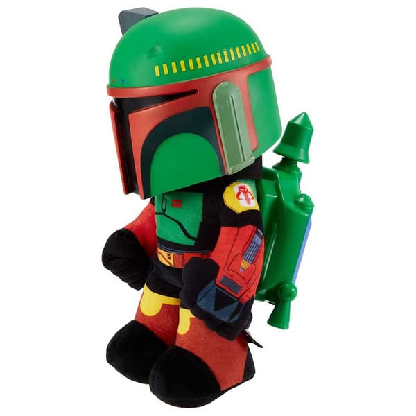 Star Wars Boba Fett Voice Cloner Funktion Plyschpresent För Barn Flerfärgad 3 Years