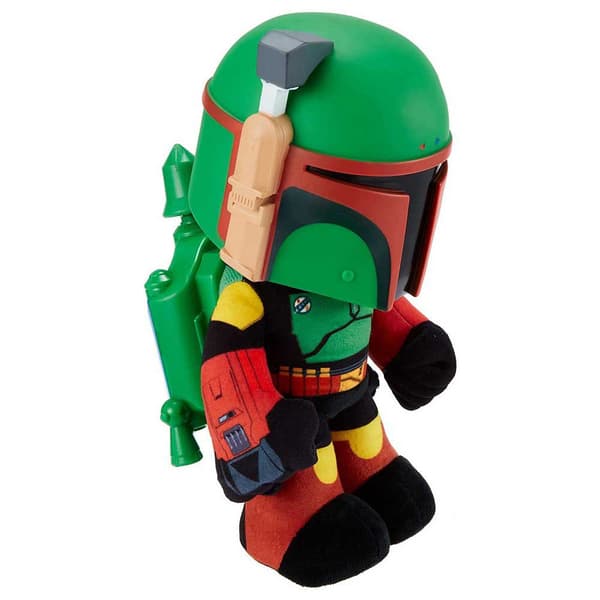 Star Wars Boba Fett Voice Cloner Funktion Plyschpresent För Barn Flerfärgad 3 Years