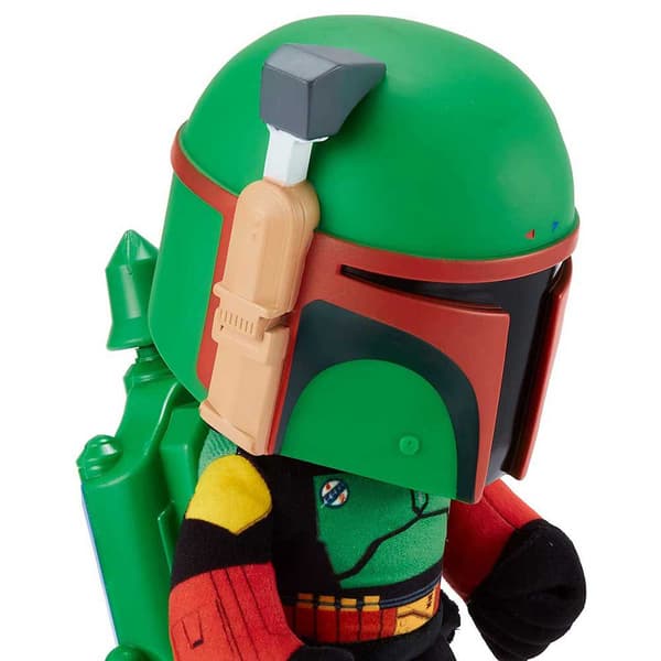 Star Wars Boba Fett Voice Cloner Funktion Plyschpresent För Barn Flerfärgad 3 Years