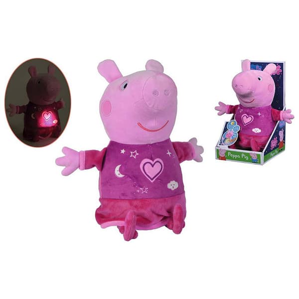 Simba Hyvää Yötä Täytettynä 32 Cm Peppa Pig Pinkki