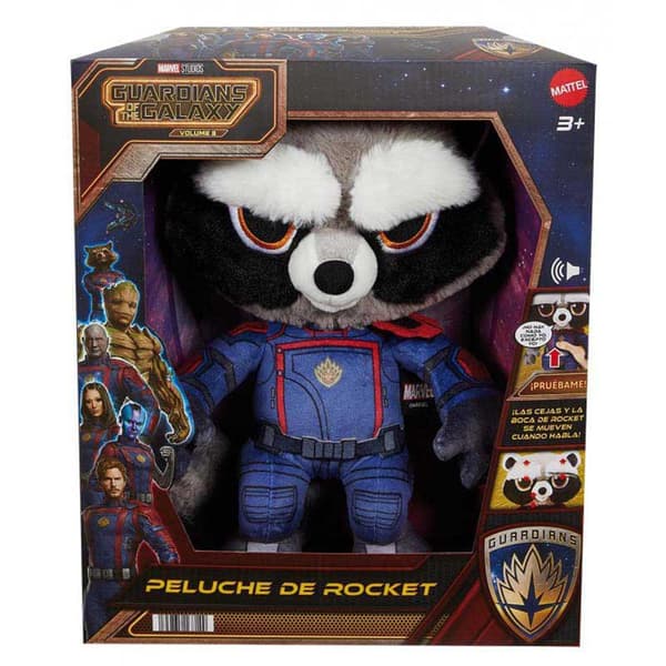 Plush Marvel Guardians Of The Galaxy Teddy Rocket Flerfarvet