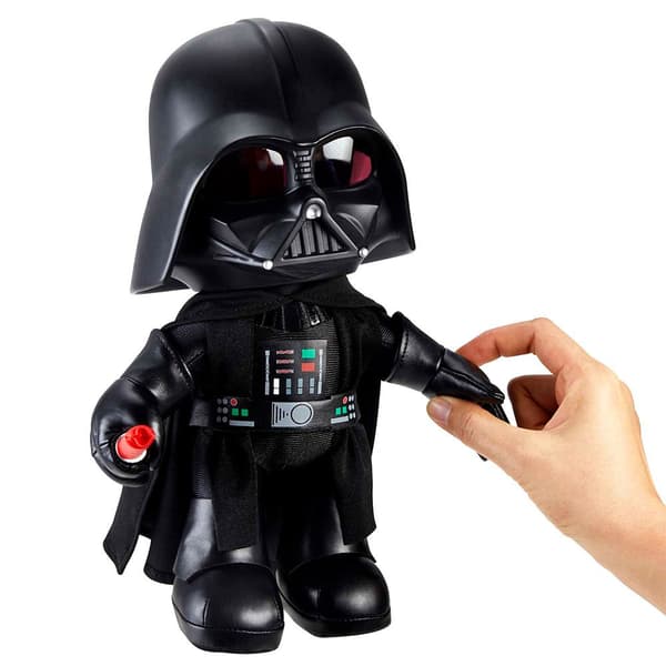 Star Wars Med Ljus Och Ljud Teddy Darth Vader Svart