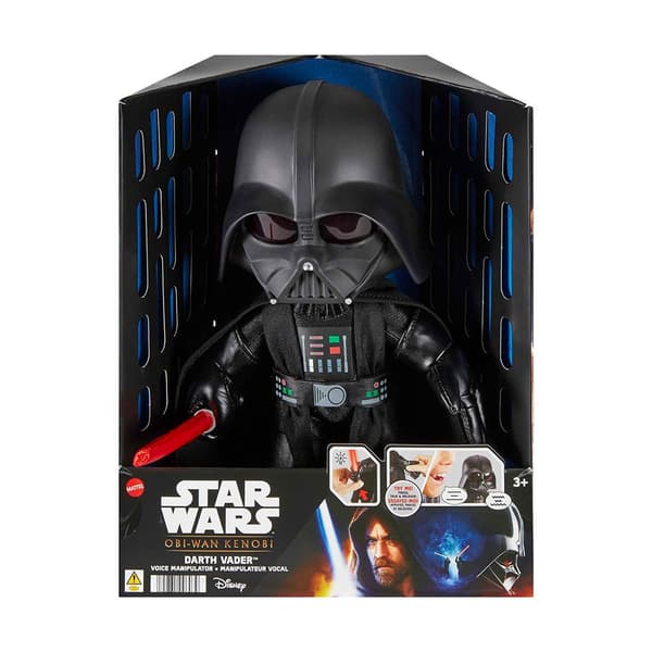 Star Wars Med Ljus Och Ljud Teddy Darth Vader Svart