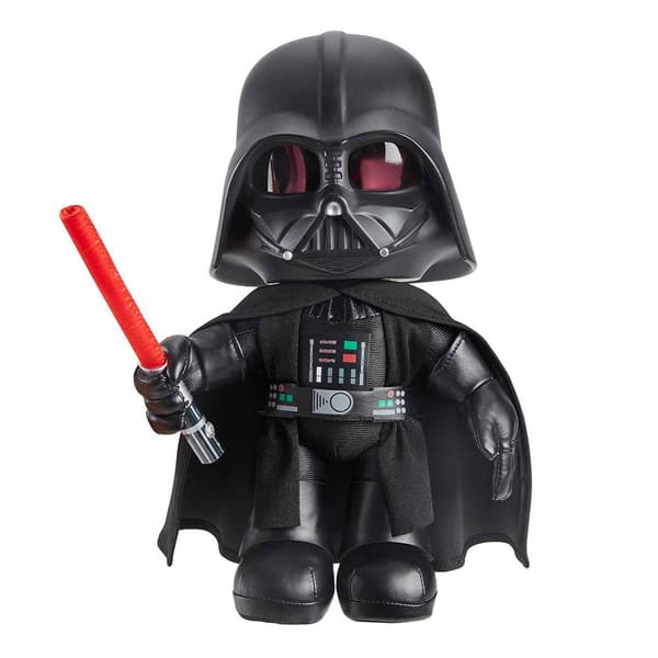 Star Wars Med Ljus Och Ljud Teddy Darth Vader Svart