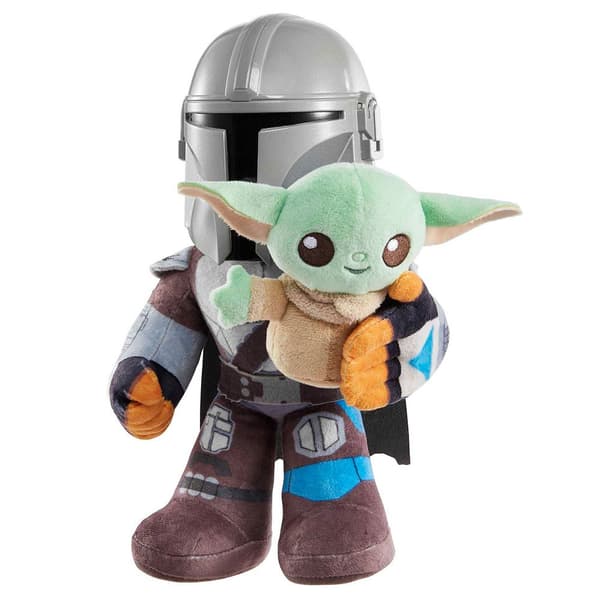 Star Wars Nalle Mandalorian Grogu Monivärinen