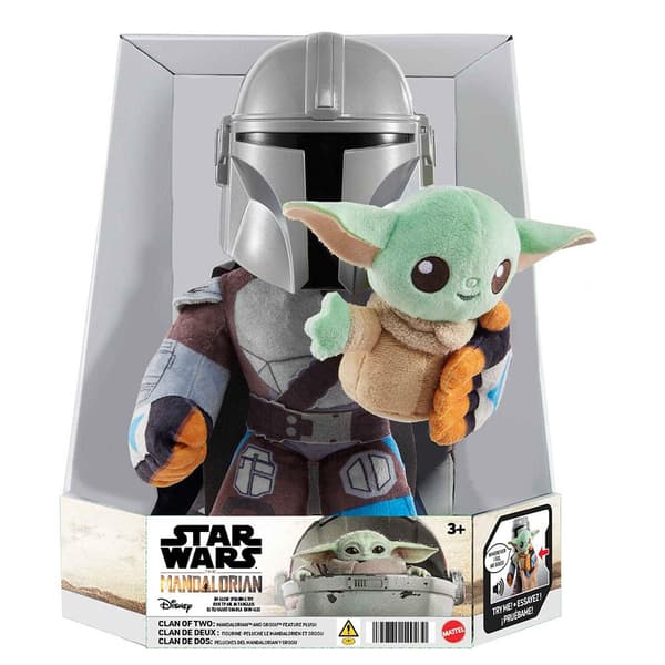 Star Wars Nalle Mandalorian Grogu Monivärinen