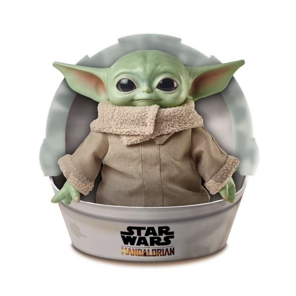 Star Wars Børnelegetøj The 11 Tomme Lille Yoda Bamse Flerfarvet